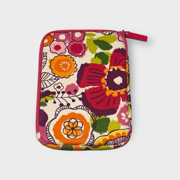 VERA BRADLEY Tablet E-Reader Sleeve Case Zip Around Clementine - Picture 6 of 6